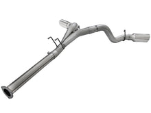 Load image into Gallery viewer, aFe LARGE BORE HD 4in 409-SS DPF-Back Exhaust w/Polished Tip 11-14 Ford Diesel Trucks V8-6.7L (td)