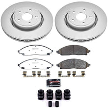 Load image into Gallery viewer, Power Stop 22-24 Jeep Grand Cherokee Front Z36 Coated Truck &amp; Tow Brake Kit