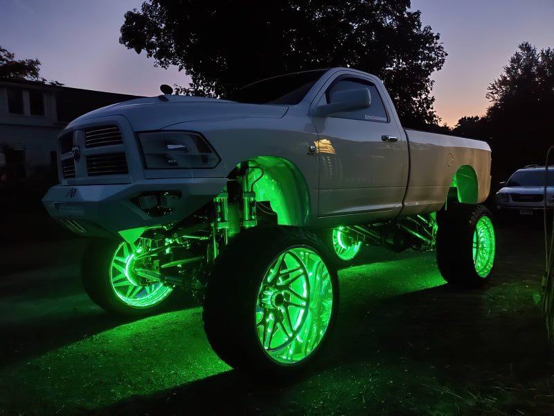 Oracle LED Illuminated Wheel Rings - ColorSHIFT No Remote - ColorSHIFT No Remote NO RETURNS