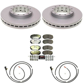 Power Stop 2005 Mitsubishi Fuso FE120 Rear Z36 Coated Truck & Tow Brake Kit