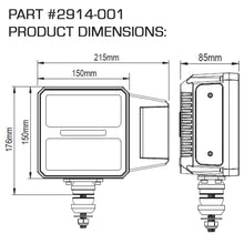 Load image into Gallery viewer, Oracle Lighting Multifunction LED Plow Headlight with Heated Lens 5700K NO RETURNS