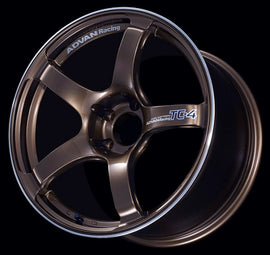 Advan TC4 15x6.0 +45 4x100 Umber Bronze Metallic and Ring Wheel