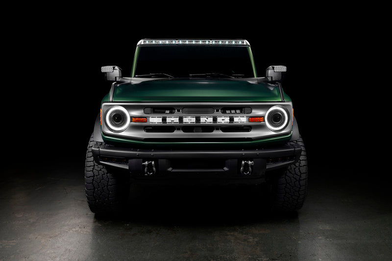Oracle 2021+ Ford Bronco Oculus  Bi-LED Projector Headlights - Amber/White Switchback NO RETURNS
