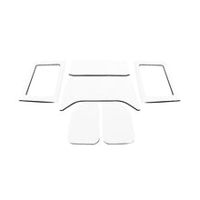 Load image into Gallery viewer, DEI 11-18 Jeep Wrangler JK 4-Door Boom Mat Complete Headliner Kit - 6 Piece - White