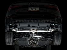 Load image into Gallery viewer, AWE 22-24 Audi 8Y S3 Track Edition Exhaust  - Chrome Silver Tips