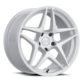 Kansei K15W Astro 18x9.5in / 5x100 BP / 35mm Offset / 73.1mm Bore - Gloss White Wheel
