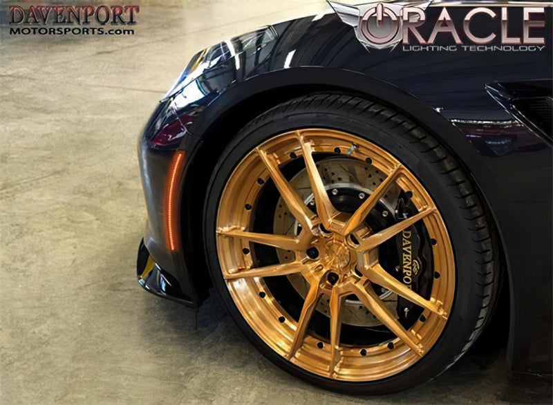 Oracle Chevrolet Corvette C7 Concept Sidemarker Set - Tinted - No Paint NO RETURNS