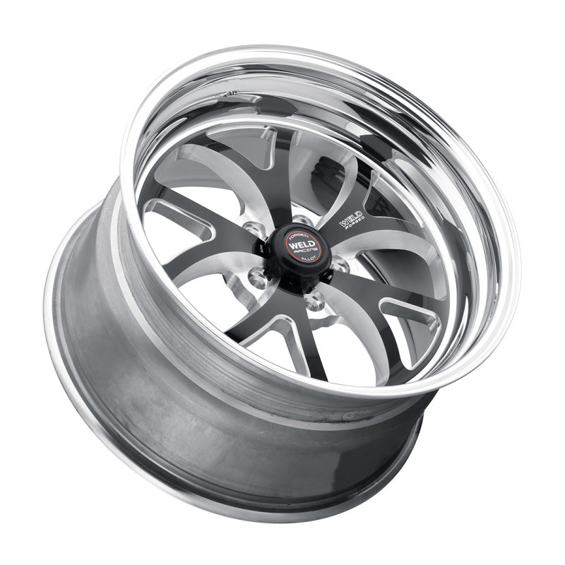 Weld S76 15x10 / 5x120 BP / 7.5in. BS Black Wheel (Medium Pad) - Non-Beadlock