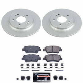 Power Stop 22-23 Hyundai Kona Rear Z23 Coated Brake Kit