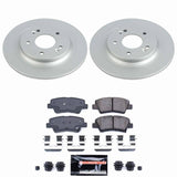 Power Stop 22-23 Hyundai Kona Rear Z23 Coated Brake Kit