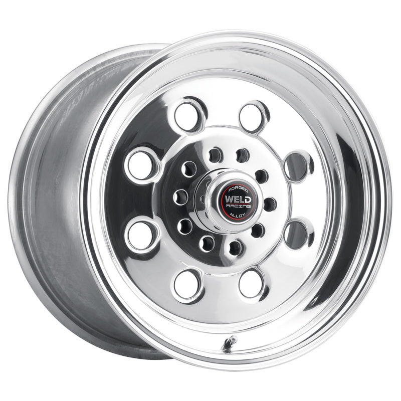 Weld Draglite 15x10 / 5x4.5 & 5x4.75 BP / 6.5in. BS Polished Wheel - Non-Beadlock