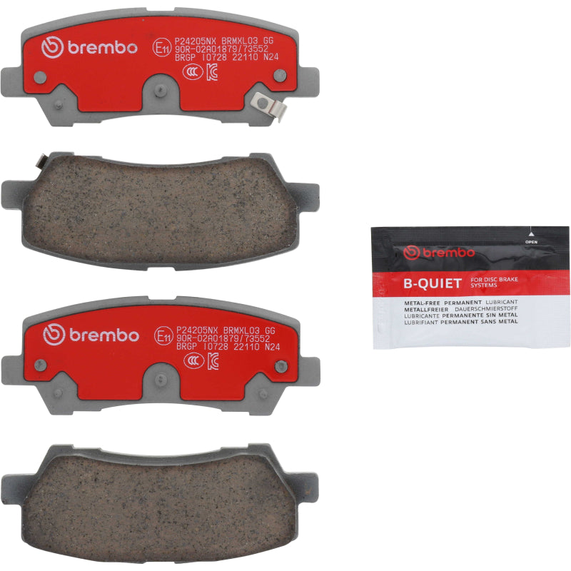Brembo 14-23 Ford Mustang Xtra Ceramic Brake Pad - Rear