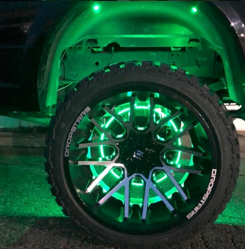 Oracle LED Illuminated Wheel Rings - ColorSHIFT - 15in. - ColorSHIFT No Remote NO RETURNS