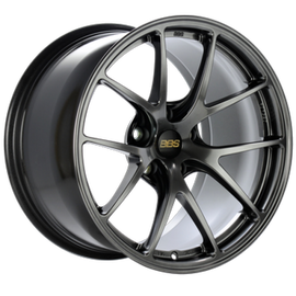 BBS RI-A 18x9 5x114.3 ET50 82mm PFS Required Diamond Black Wheel