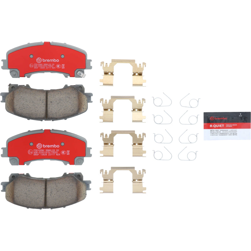 Brembo 2013+ Infiniti Q50 / 2016+ Infiniti Q60 Coupe Xtra Ceramic Brake Pad - Front