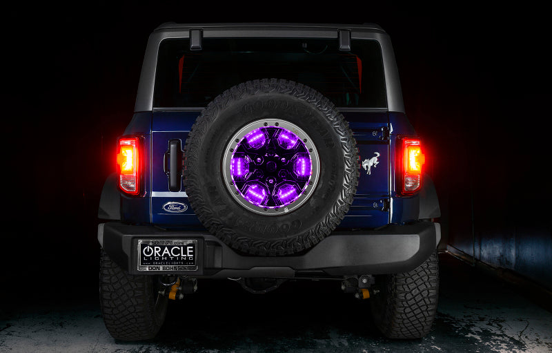 Oracle LED Illuminated Wheel Ring 3rd Brake Light - ColorSHIFT w/o Controller NO RETURNS