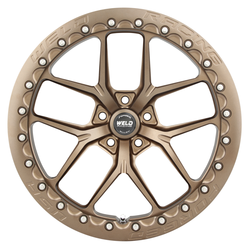 Weld RM105 18x10 / 5x4.5 / 6.5 BS / 66.6 HB - Satin Bronze - SBL Wheel