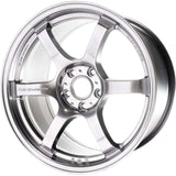 Gram Lights 57DR-X 17X8.5 +00 6x139.7 Grace Silver