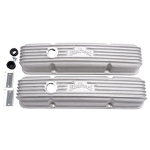 Load image into Gallery viewer, Edelbrock Valve Cover Classic Series Chevrolet 1959-1986 262-400 CI V8 w/ Breather Holes Satin