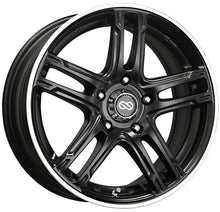 Load image into Gallery viewer, Enkei FD-05 18x7.5 5x100 53mm Offset 72.6 Bore Dia Black Machined Wheel