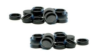 Manley Standard .2360in Stem Valves (5.5mm) Wear Caps (8 pcs)