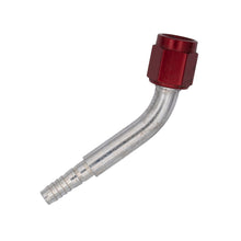 Load image into Gallery viewer, Flo Supply 8AN 45 Degree Hose End Assembly - Red Tube Nut