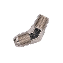 Load image into Gallery viewer, Flo Supply 1/4" NPT x 6AN 45 Degree Fitting - Male /Male