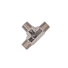 Load image into Gallery viewer, Flo Supply 1/8" NPT x 1/8" NPT x 1/8" NPT Tee Fitting - Male/Male/Male