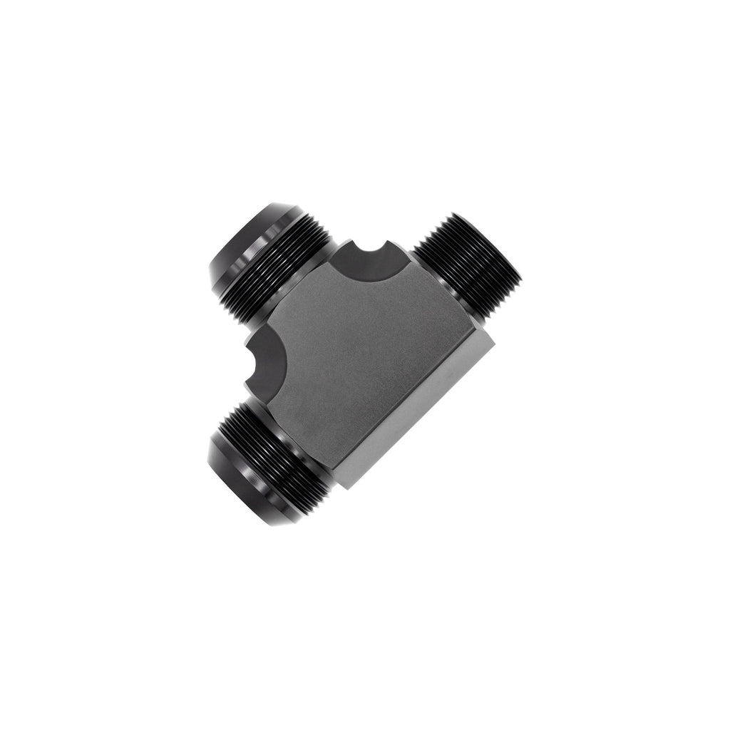 Flo Supply 1/8" NPT Male On The Run To 4AN Male Tee