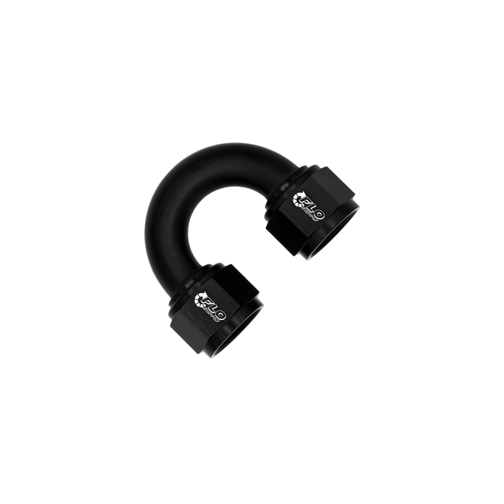 Flo Supply 8AN 180 Degree Female Swivel Coupler