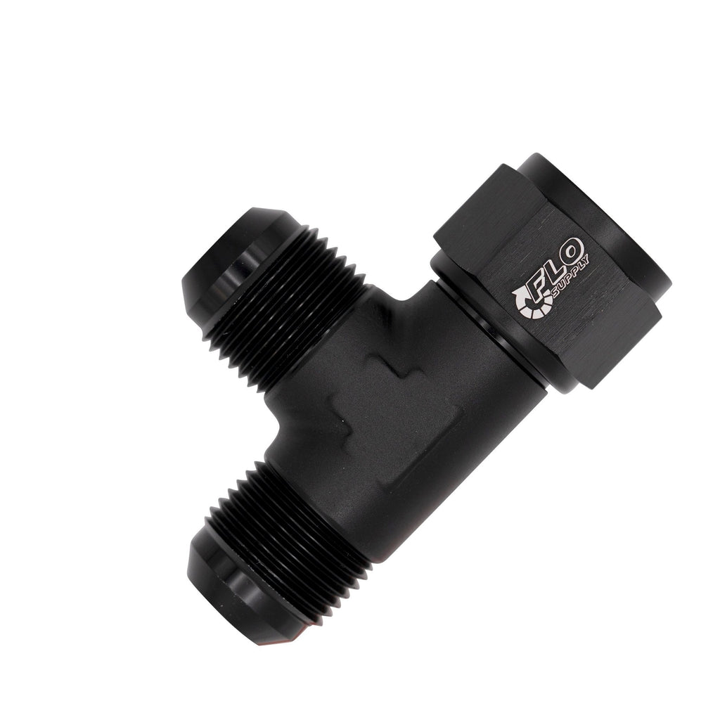 Flo Supply 16AN Male To Female On The Run Swivel Tee