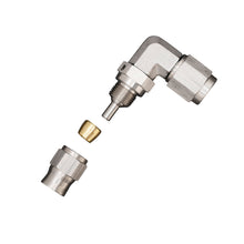 Load image into Gallery viewer, Flo Supply M10X1.5 Female 90 Degree to 3AN Hose End