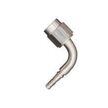 Load image into Gallery viewer, Flo Supply 6AN 90 Degree Crimped Female Hose End - Stainless Nut