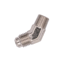Load image into Gallery viewer, Flo Supply 1/8" NPT x 4AN 45 Degree Fitting - Male /Male
