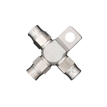 Load image into Gallery viewer, Flo Supply 3AN Hose End Tee Block With Mounting Tab